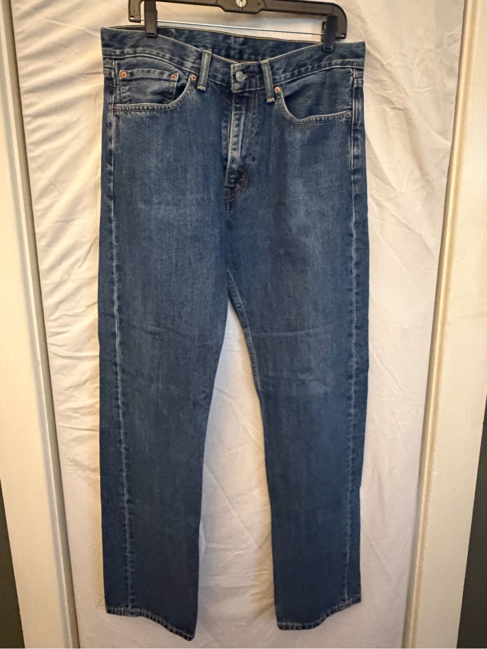 34x34 Levi’s 505 Classic Men's Blue Denim Jeans
